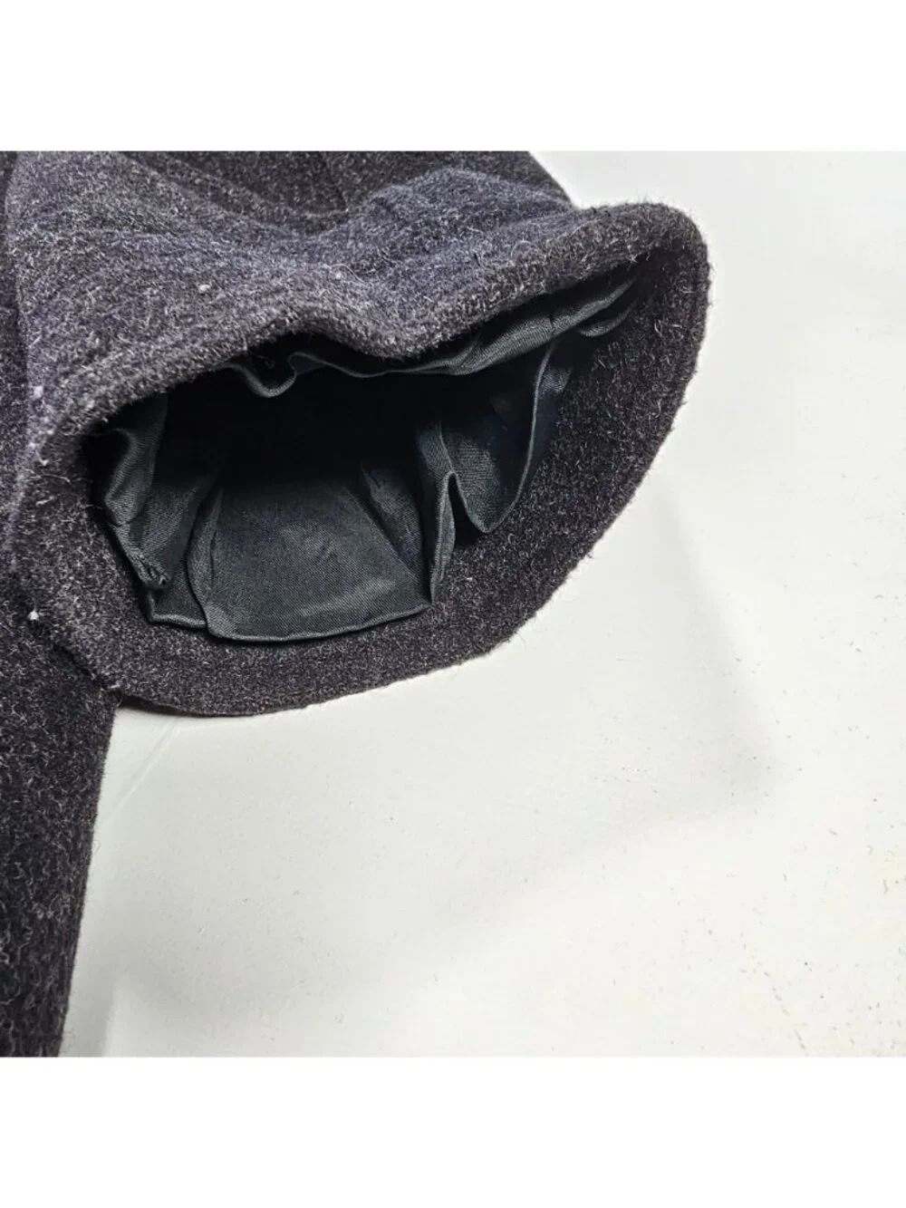 J. Crew Wool Blend Peacoat Thinsulate Lining Women's Size M Dark Charcoal Gray - Picture 10 of 10